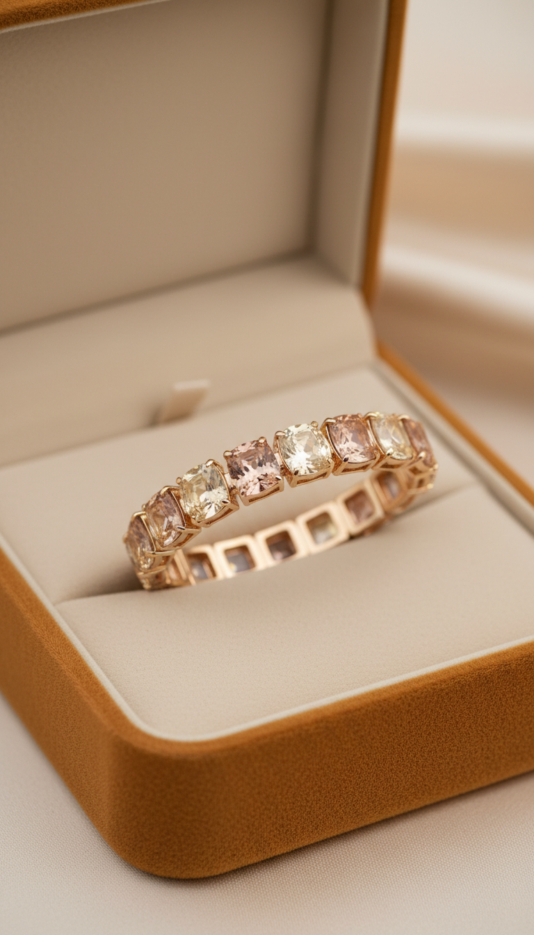 Golden Moissanite Petite Studs